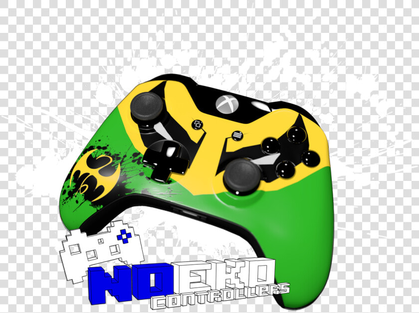 Noeko Custom Ironfist Inspired Xbox One Controller   Game Controller  HD Png DownloadTransparent PNG