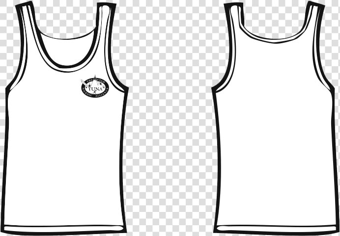 Tuna White Tank Top   White Tank Tops Png  Transparent PngTransparent PNG