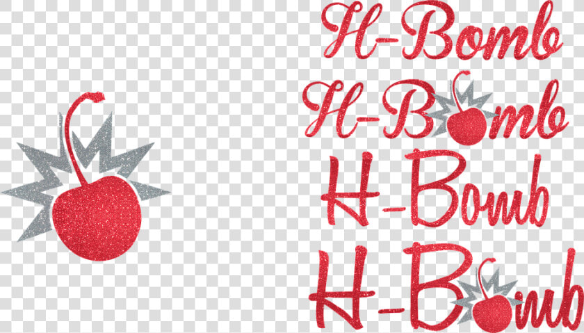 Cherry Bomb  H bomb  Heather   Strawberry  HD Png DownloadTransparent PNG