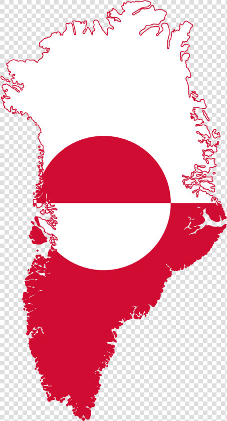 Greenland2 Flag Map   Region Of Aasiaat Greenland  HD Png DownloadTransparent PNG