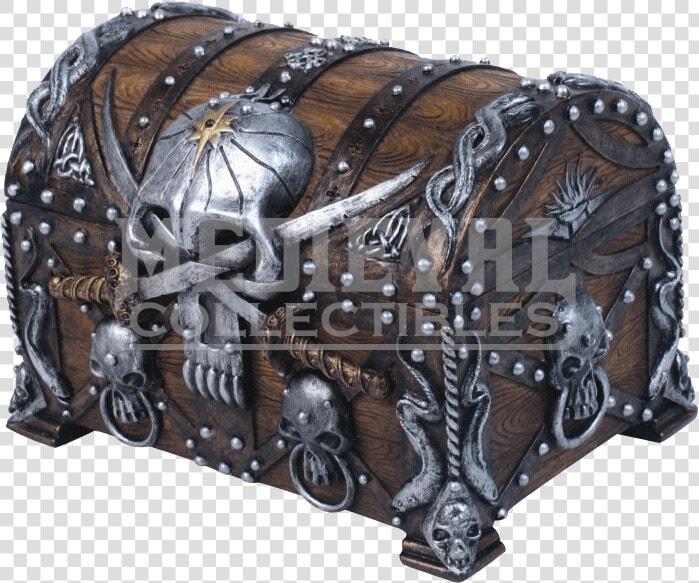 Transparent Pirate Cannon Png   Pirate Chest  Png DownloadTransparent PNG