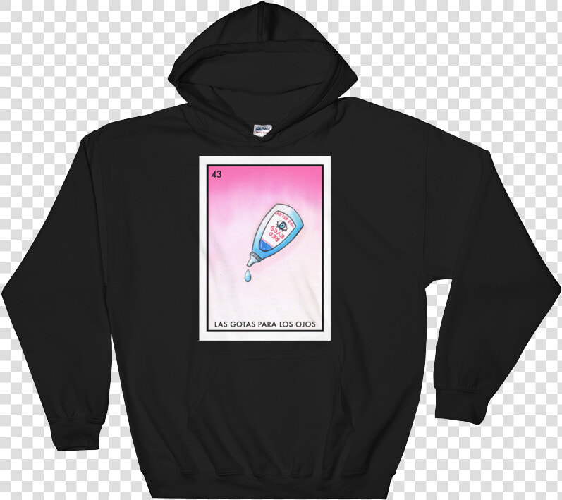 Las Gotas Para Los Ojos Unisex Hoodie Mockup Front   Xo Trayvon Vert Originals  HD Png DownloadTransparent PNG