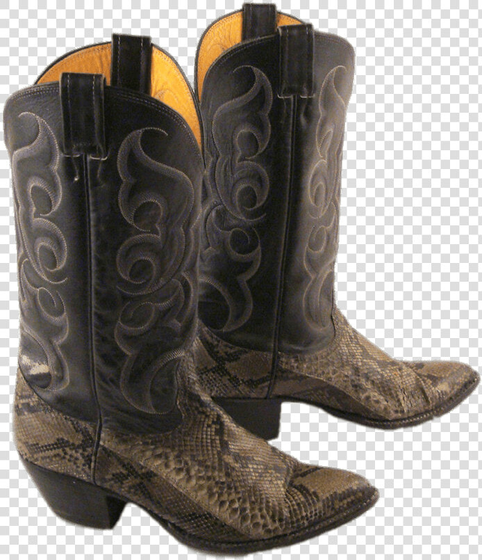 Snakeskin Cowboy Boots   Cowboy Boot  HD Png DownloadTransparent PNG