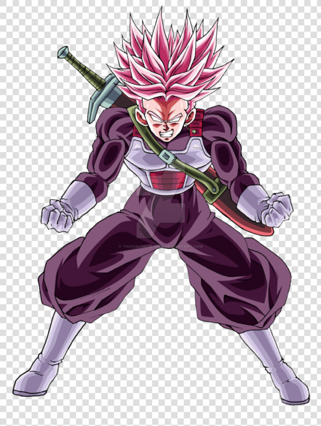 Trunks Super Saiyan 3 Trunks Black Super Saiyan Rose  HD Png DownloadTransparent PNG