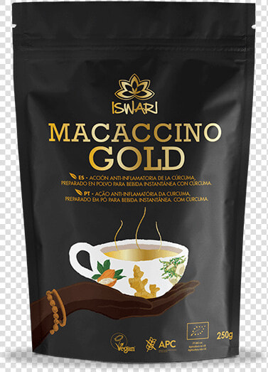 Iswari Macaccino Gold  HD Png DownloadTransparent PNG