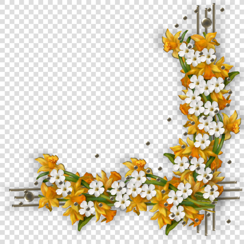 Marco Flores Vintage   Marco De Fotos Flores  HD Png DownloadTransparent PNG