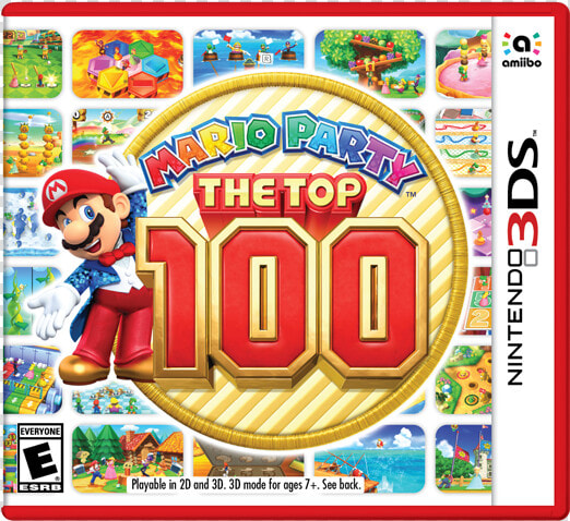 Mario Party The Top 100 Box Art  HD Png DownloadTransparent PNG