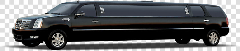 Cadillac Escalade Limousine   Black Limo Car  HD Png DownloadTransparent PNG