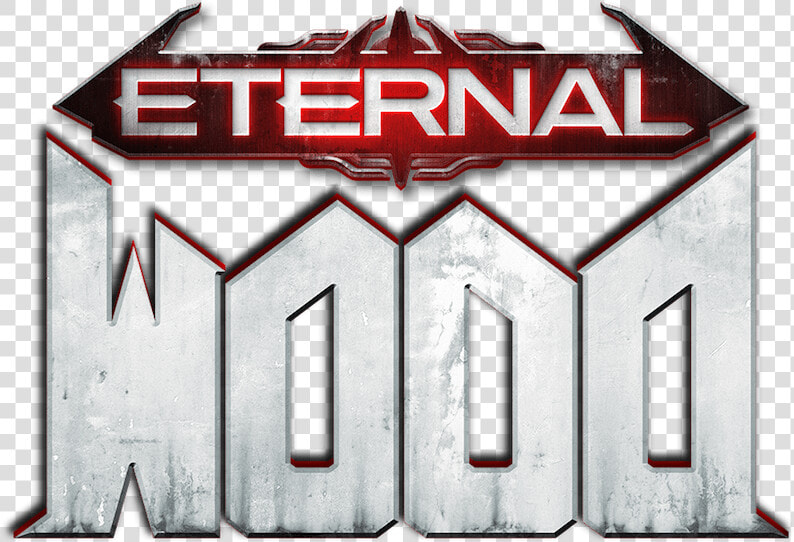 Eternal Red Text Font Product   Doom Eternal Logo  HD Png DownloadTransparent PNG