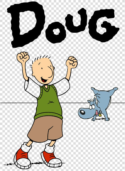 Happy Doug   Nickelodeon Cartoon Doug  HD Png DownloadTransparent PNG