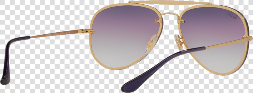 Sunglasses Ray Ban Aviator Blaze Gold Matte Rb3584n   Shadow  HD Png DownloadTransparent PNG