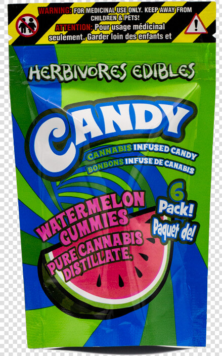 Herbivores Edibles Watermelon Gummies  HD Png DownloadTransparent PNG