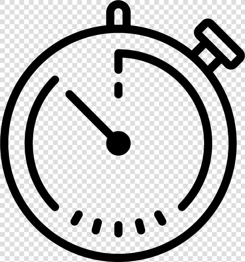 Transparent Stop Watch Png   Stop Watch Line Drawing  Png DownloadTransparent PNG