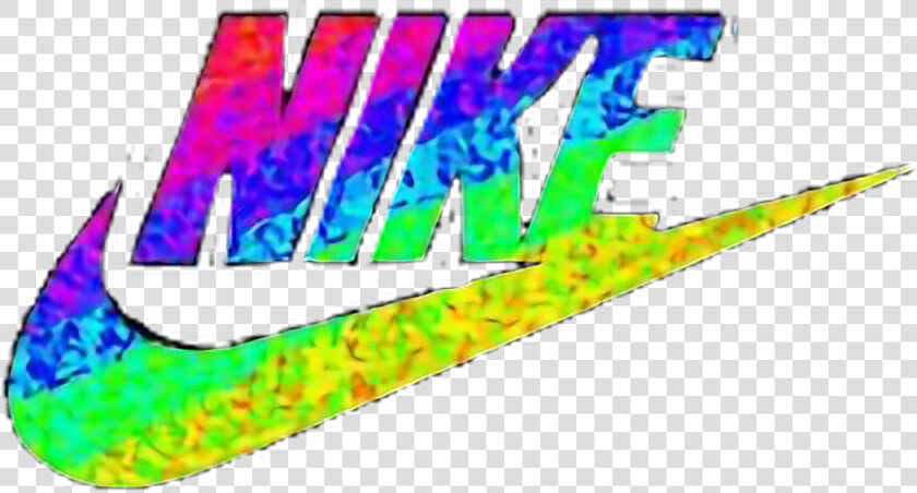  nike  rainbow  art  interesting  logo sticker  freetoedit   Rainbow Nike Logo Png  Transparent PngTransparent PNG