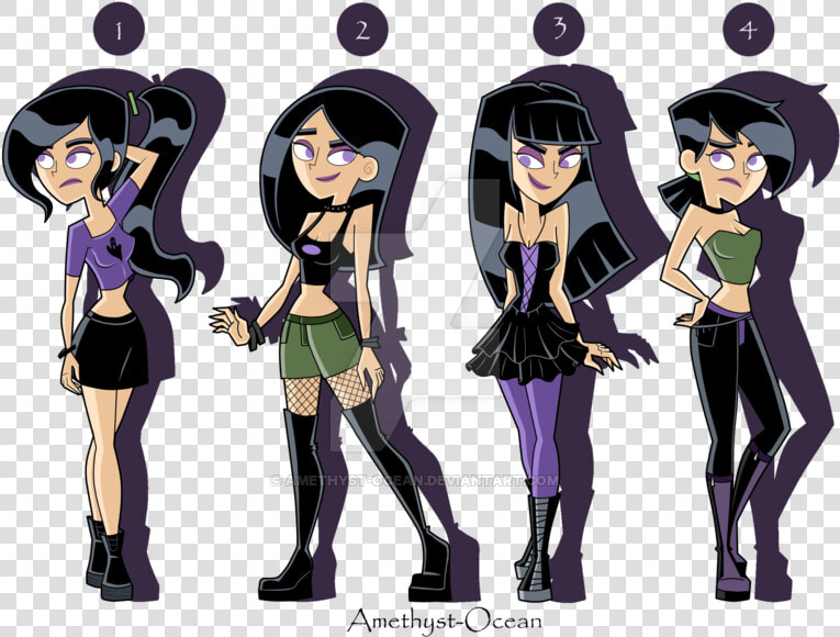 Sam From Danny Phantom Costume  HD Png DownloadTransparent PNG