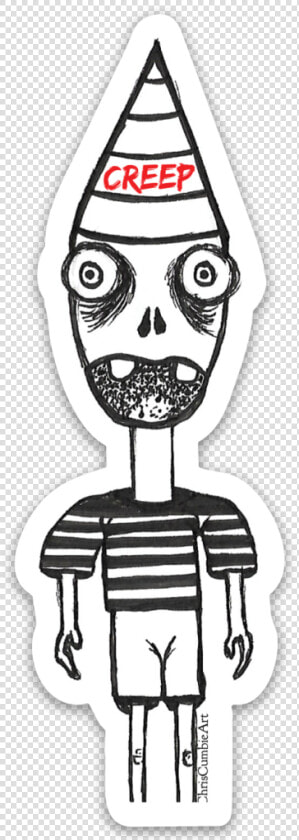 Creep Sticker   Cartoon  HD Png DownloadTransparent PNG