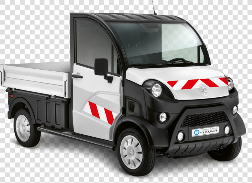 No Licence Cars Aixam E Truck Front   Aixam Truck  HD Png DownloadTransparent PNG