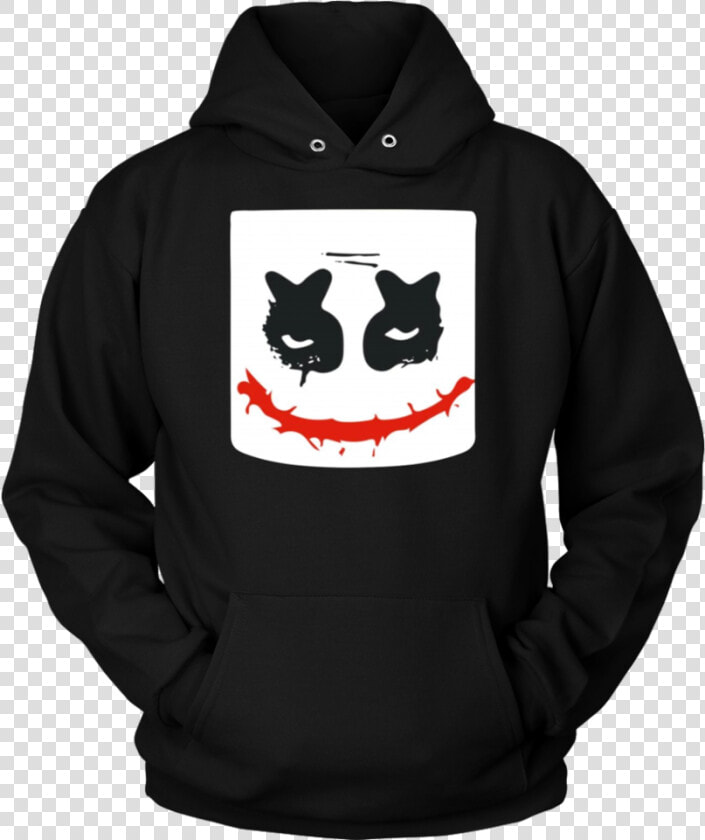 Funny Scary Joker Face Halloween Costume Unisex T shirt   Black Power Hoodies  HD Png DownloadTransparent PNG