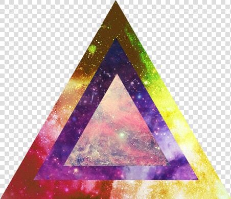  hipster  galaxy   Triangle  HD Png DownloadTransparent PNG