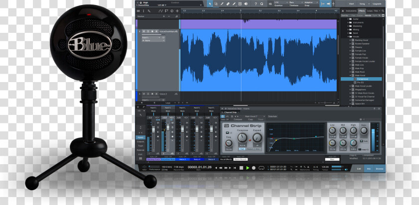 01 Blue Snowballstudio   Blue Microphone Snowball Studio  HD Png DownloadTransparent PNG