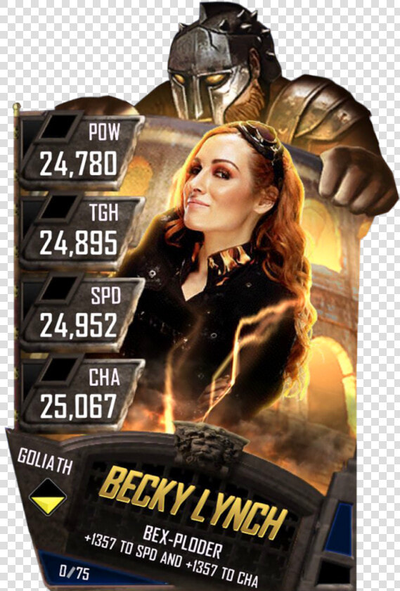 Beckylynch S4 20 Goliath Ringdom   Wwe Supercard Wrestlemania 35 Fusion  HD Png DownloadTransparent PNG