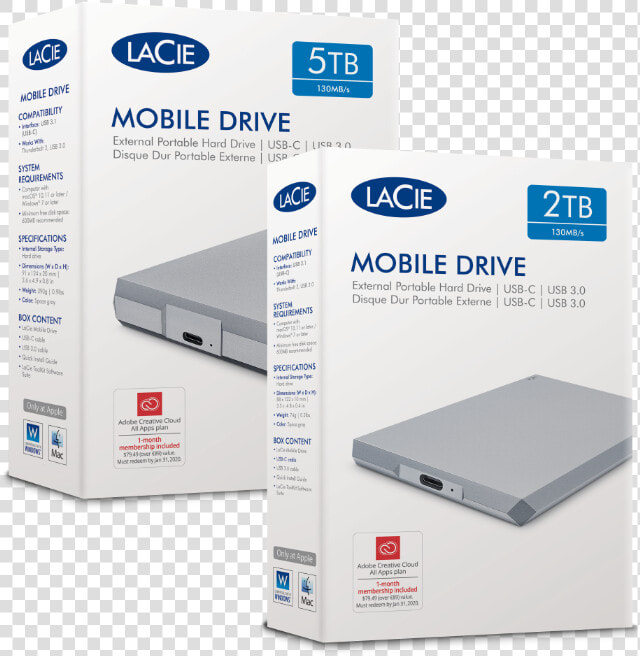 Lacie Mobile Ssd 2tb  HD Png DownloadTransparent PNG