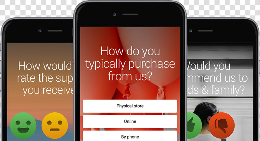 Customer Satisfaction Survey Mobile Templates  HD Png DownloadTransparent PNG