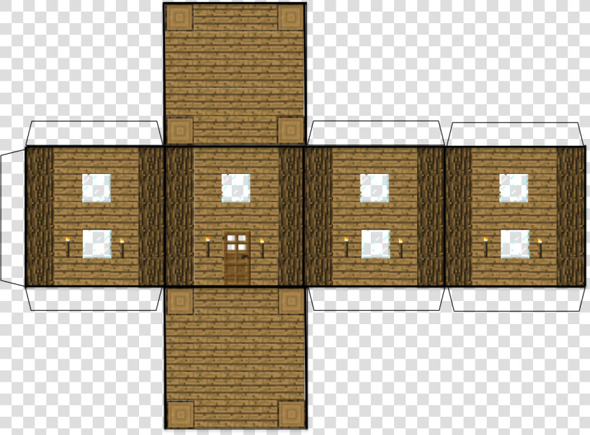 Minecraft Papercraft Villager House  HD Png DownloadTransparent PNG