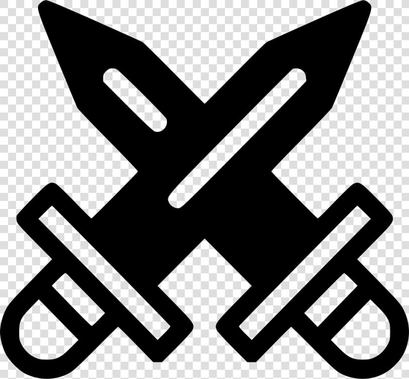 Swords Crossed   Two Swords Crossed Drawing  HD Png DownloadTransparent PNG