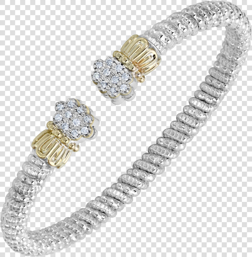 Multi Pave Diamond Crown Open Cuff By Vahan   Vahan Bracelets  HD Png DownloadTransparent PNG