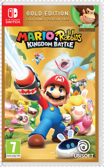 Mario Rabbids Kingdom Battle Gold Edition  HD Png DownloadTransparent PNG