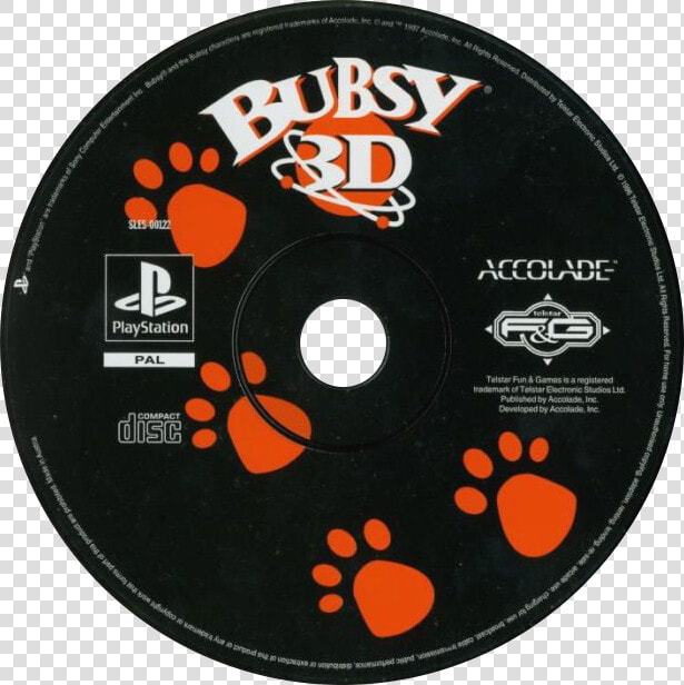 Bubsy 3d Disc  HD Png DownloadTransparent PNG