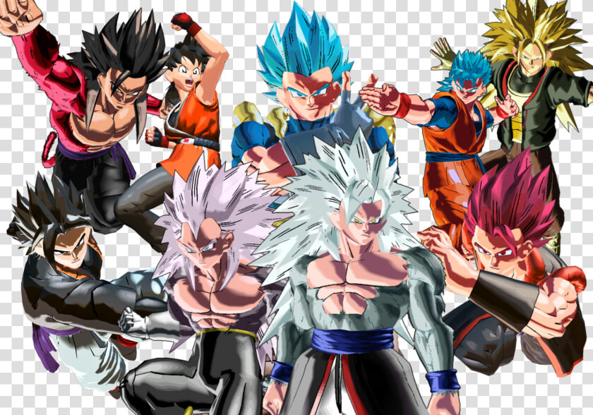 Dragon Ball Character Transformations  HD Png DownloadTransparent PNG