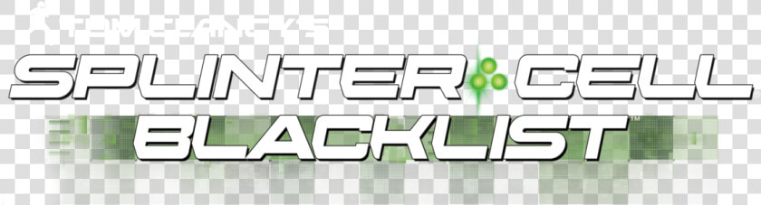 Tom Clancy  39 s Splinter Cell Blacklist Logo  HD Png DownloadTransparent PNG