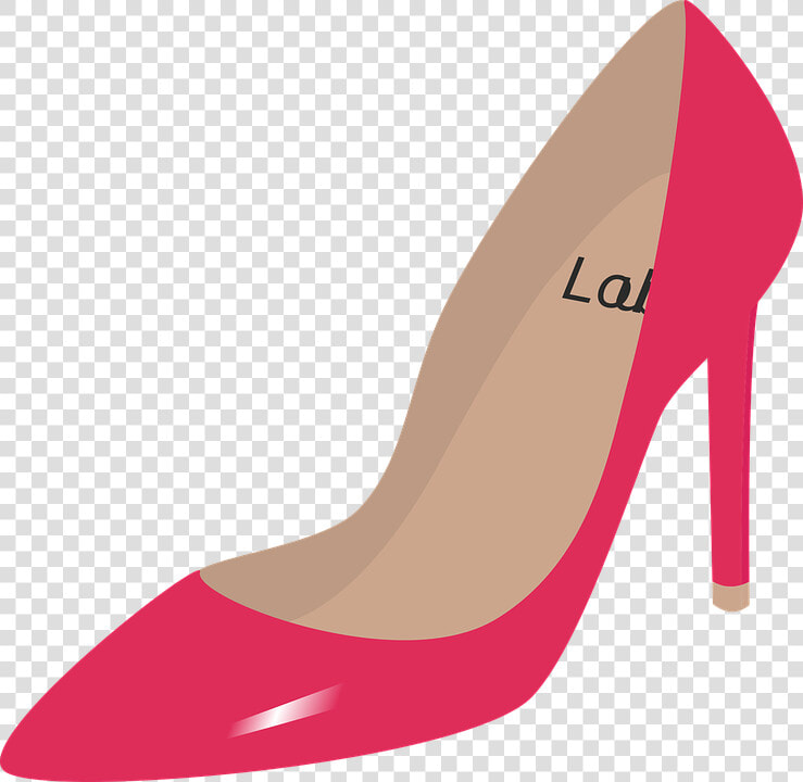 Transparent High Heel Shoes Clipart   Sandalia Rosa Png  Png DownloadTransparent PNG