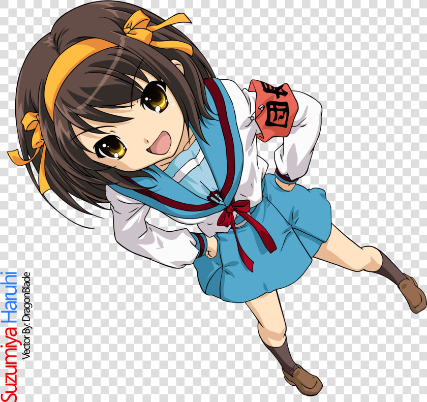 Haruhi Suzumiya Side View  HD Png DownloadTransparent PNG