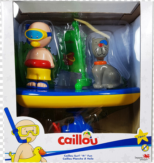 Caillou Surf N Fun Bath Time Vehicle Caillou   Caillou  HD Png DownloadTransparent PNG