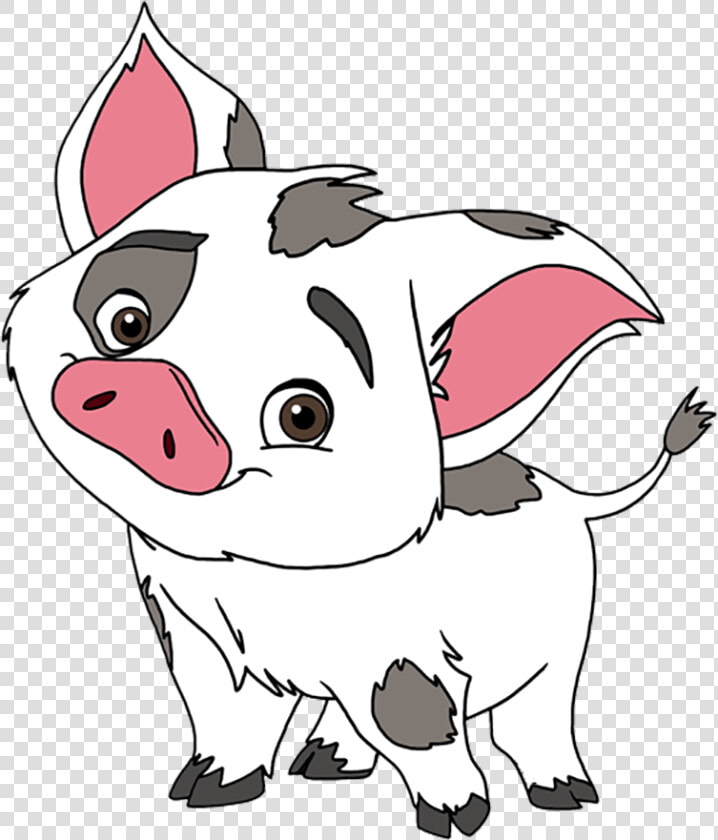 Disney Moana Pua Png Cartoon   Pua Moana Coloring Page  Transparent PngTransparent PNG