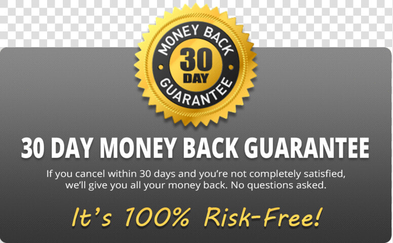 30 Day Money Back Guarantee Png  Transparent PngTransparent PNG