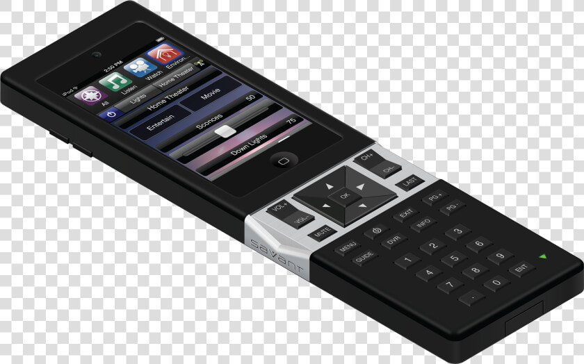 The Savant Select Merges The Two Technologies   Savant Ipod Touch Remote  HD Png DownloadTransparent PNG