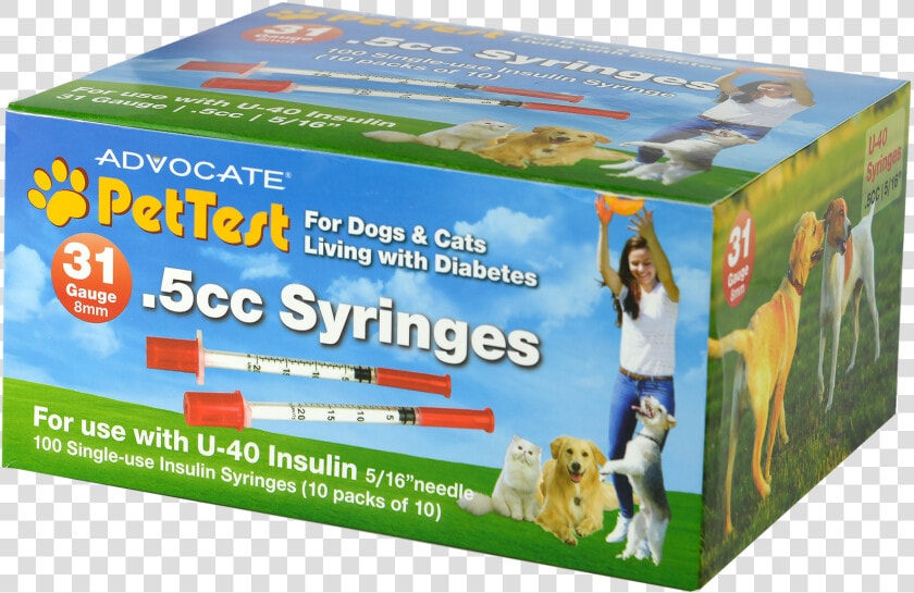 Advocate Pettest U 40 Syringes 31g   Syringe  HD Png DownloadTransparent PNG