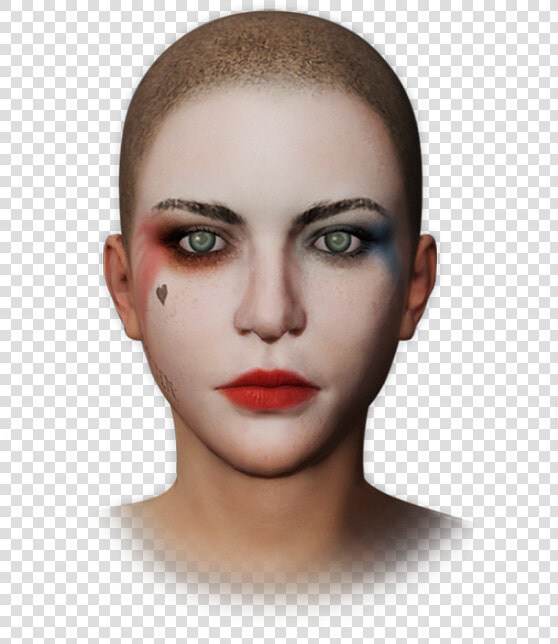 Icon Appearance Makeup Harley Quinn S Makeup   Pubg Makeup  HD Png DownloadTransparent PNG