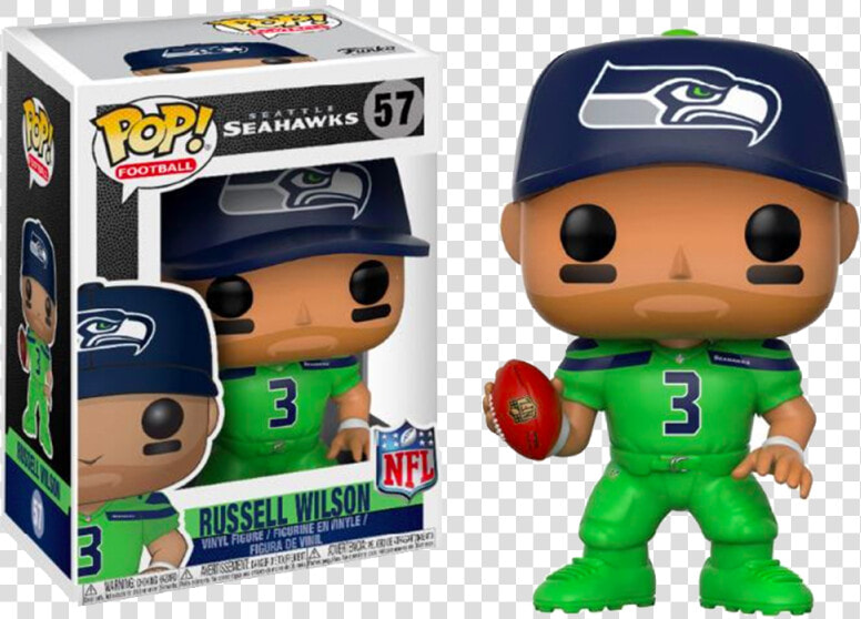 Nfl Funko Pop   Png Download   Russell Wilson Funko Pop  Transparent PngTransparent PNG