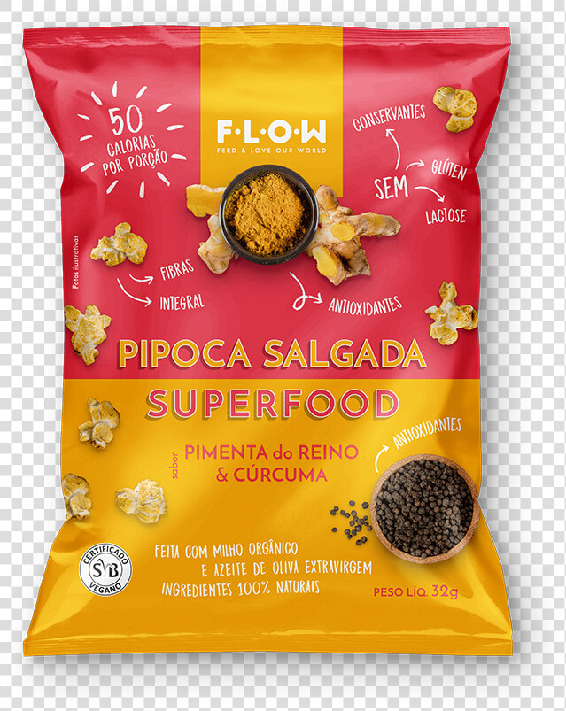 Pipoca Flow  HD Png DownloadTransparent PNG