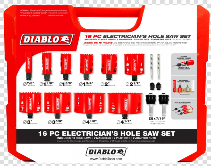 Diablo Hole Saw Set  HD Png DownloadTransparent PNG