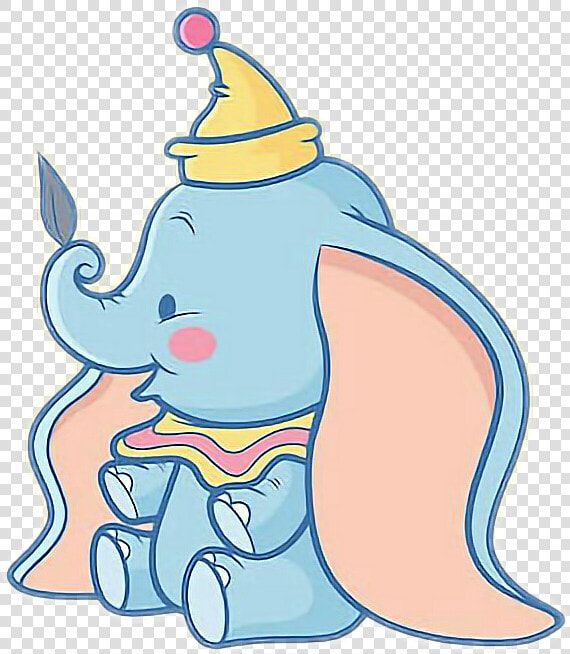  baby  dumbo   Cute Drawings Dumbo  HD Png DownloadTransparent PNG