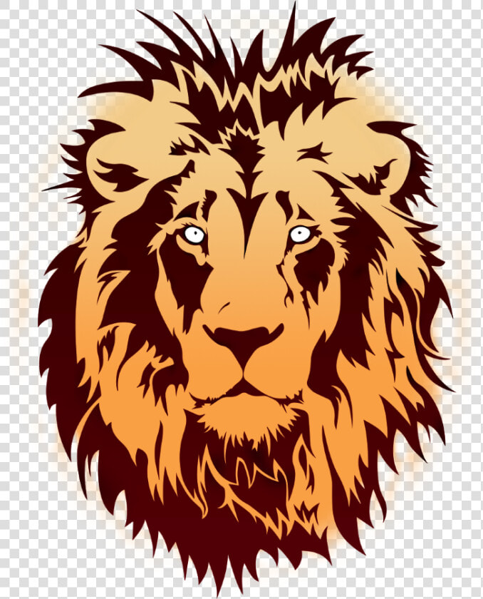 La Feria Academy   Lion Stencil Svg  HD Png DownloadTransparent PNG