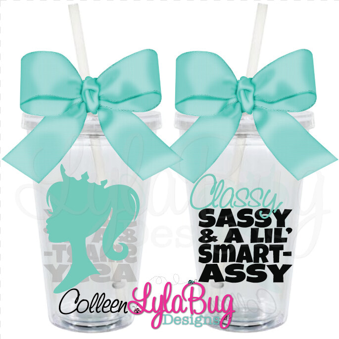 Classy Sassy Princess Tumbler   Gift Wrapping  HD Png DownloadTransparent PNG