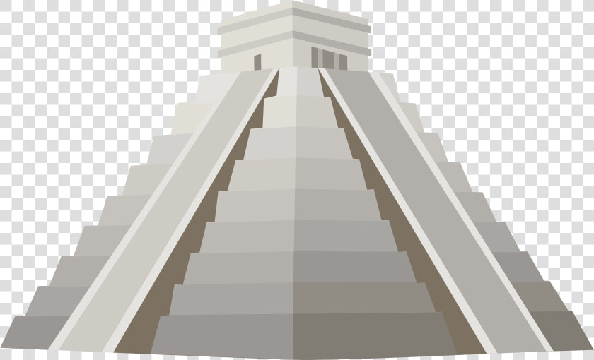 Pyramid Of Kukulcan Png Clip Art   Piramide Png  Transparent PngTransparent PNG