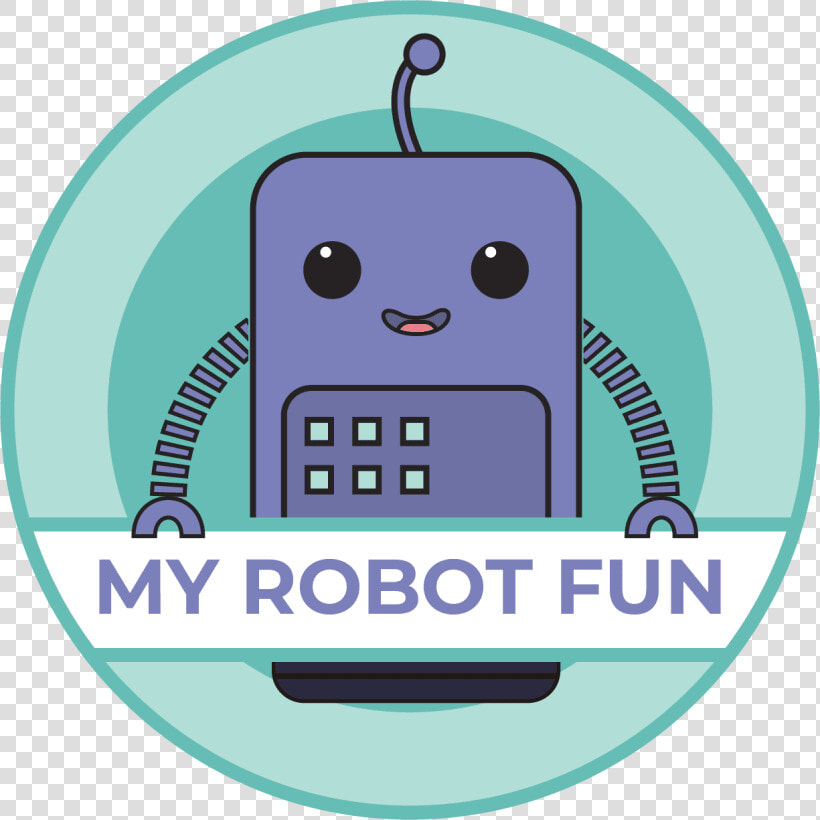 My Robot Fun  Logotipo Animado   Illustration  HD Png DownloadTransparent PNG